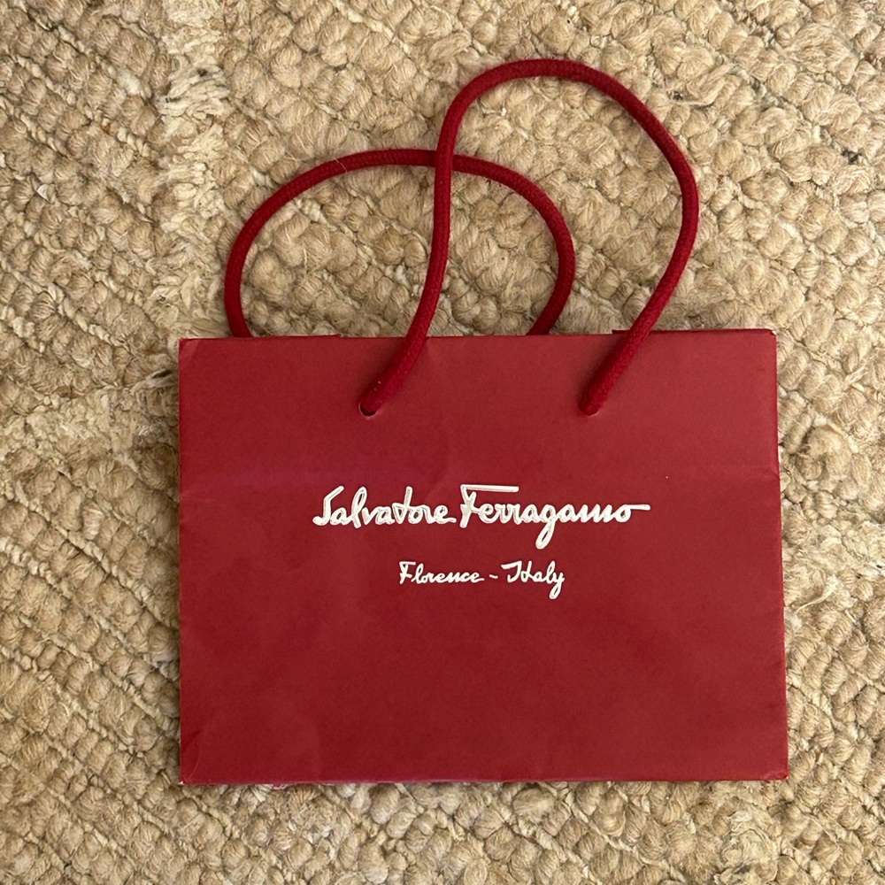 Authentic Salvatore Ferragamo Gift Bag
